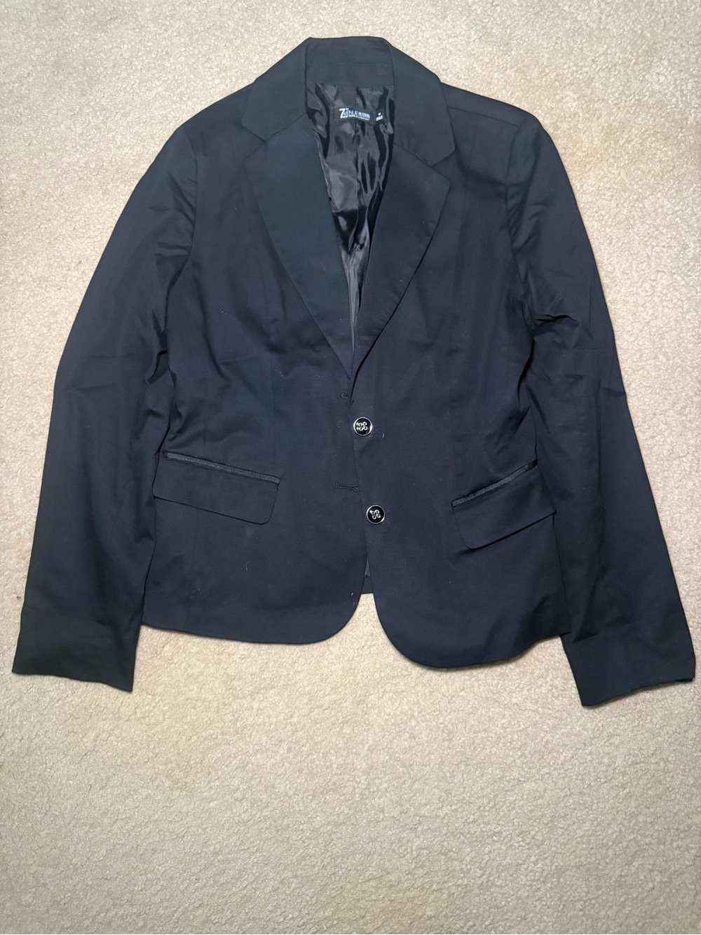 New York & Company Black Women's Two-Button Blazer